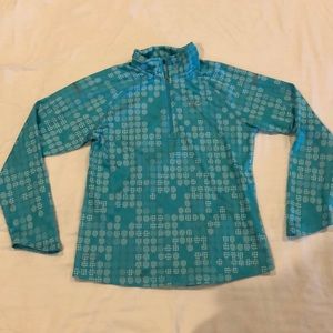 Lightweight Blue Nike Quarter Zip